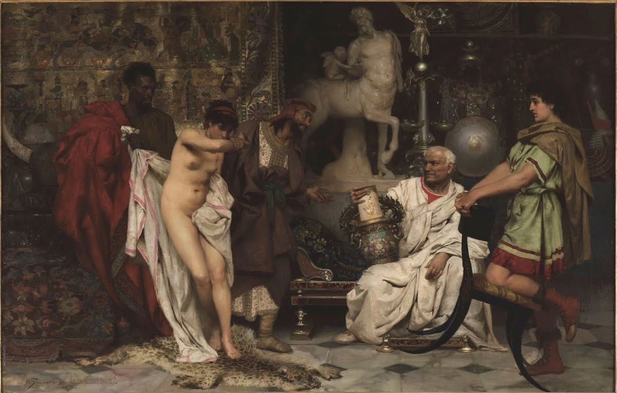 Henryk Siemiradzki - La ragazza o il vaso